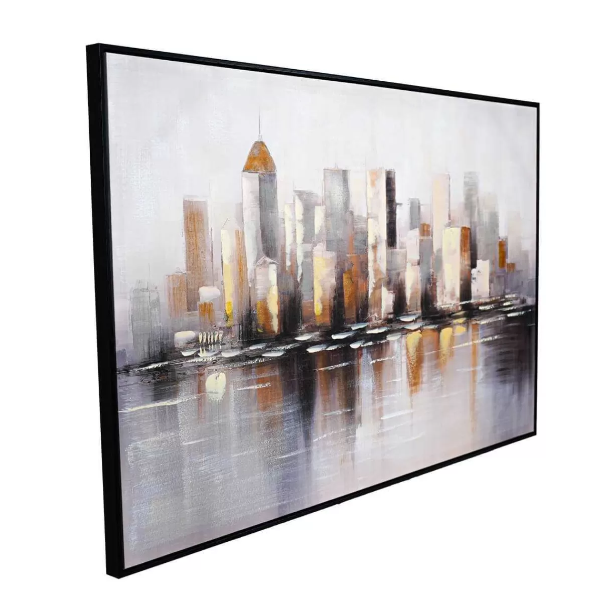 Gloria Store Quadri<Quadro Su Tela Con Skyline 80x120 Cm