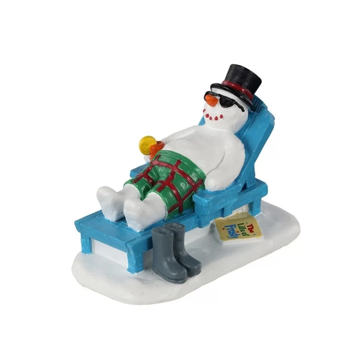 Gloria Store Personaggi<Relaxing Snowman - Lemax 12039