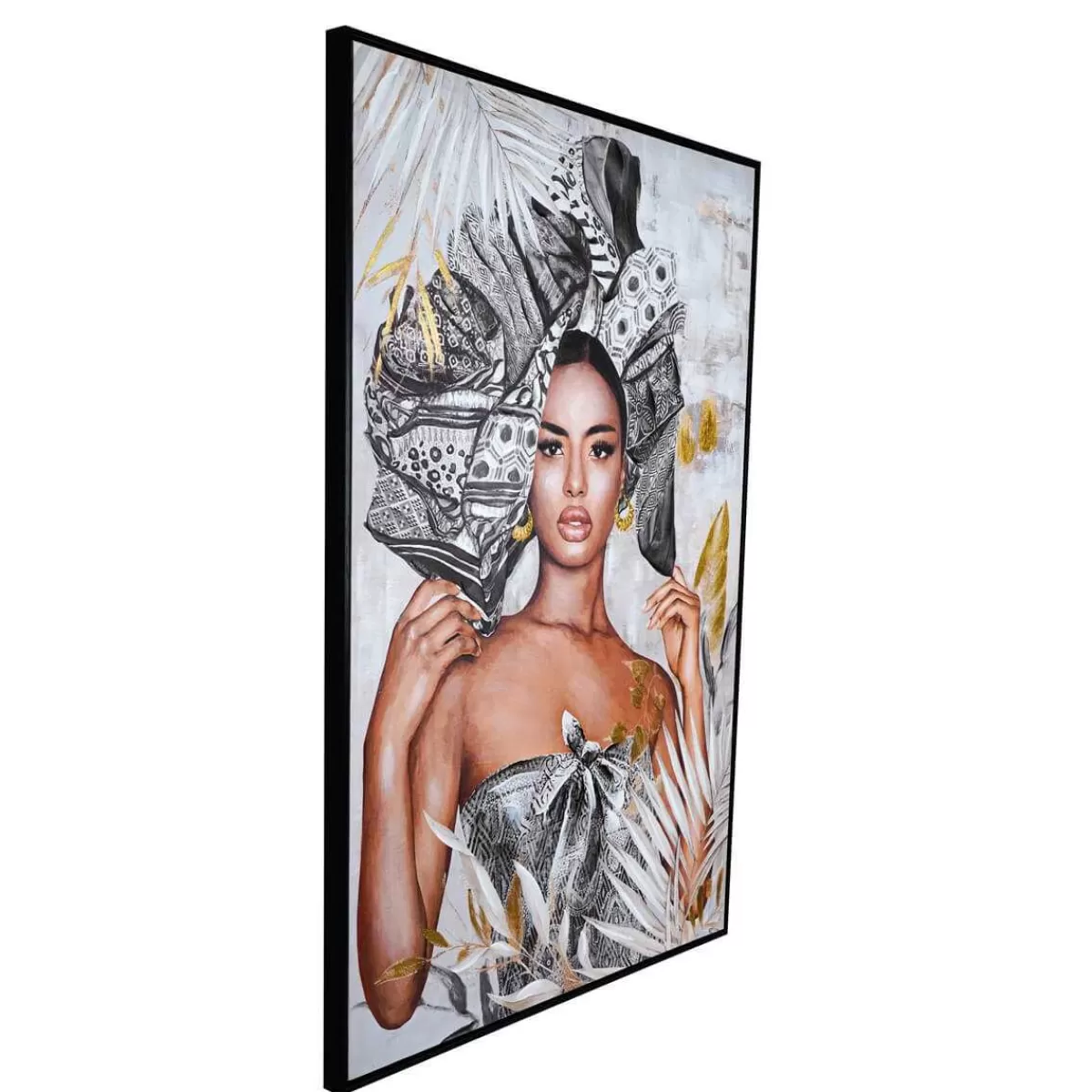 Gloria Store Quadri<Ritratto Di Eleganza - Quadro Su Tela 80x120 Cm