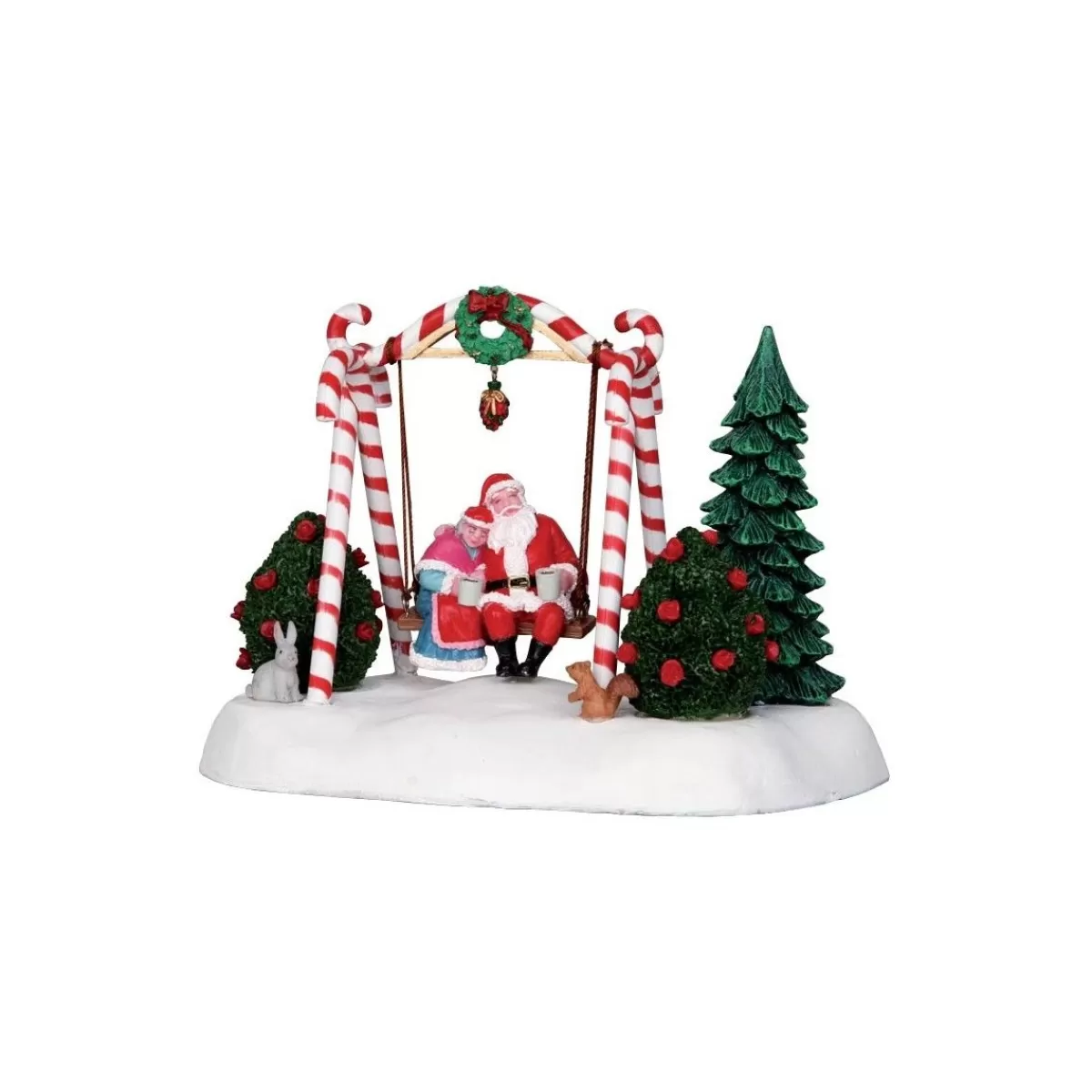 Gloria Store Personaggi | Edifici, Giostre e Scene<Santa Swing - Lemax 24479