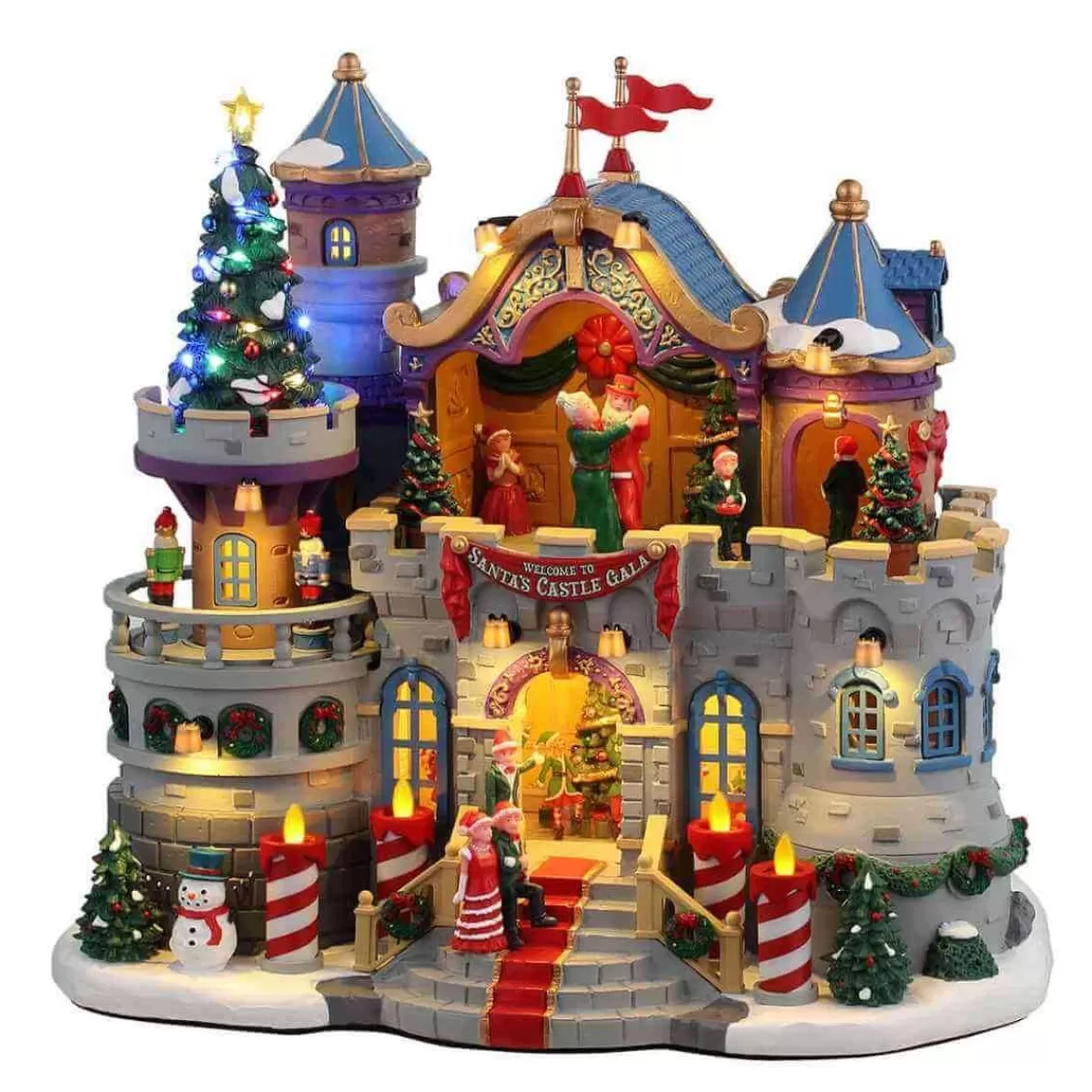 Gloria Store Edifici, Giostre e Scene<Santa's Castle Gala - Lemax 45270