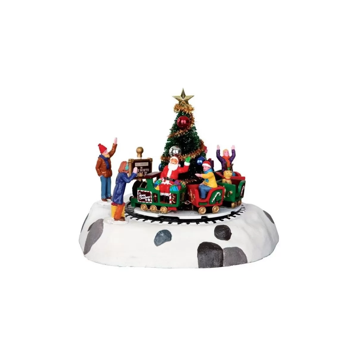 Gloria Store Edifici, Giostre e Scene<Santa's Kiddie Train - Lemax 34631