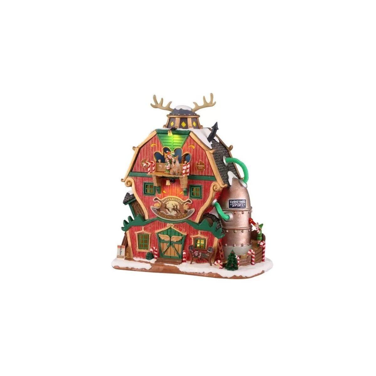 Gloria Store Edifici, Giostre e Scene<Santa'S Reindeer Training Academy - Lemax 15793