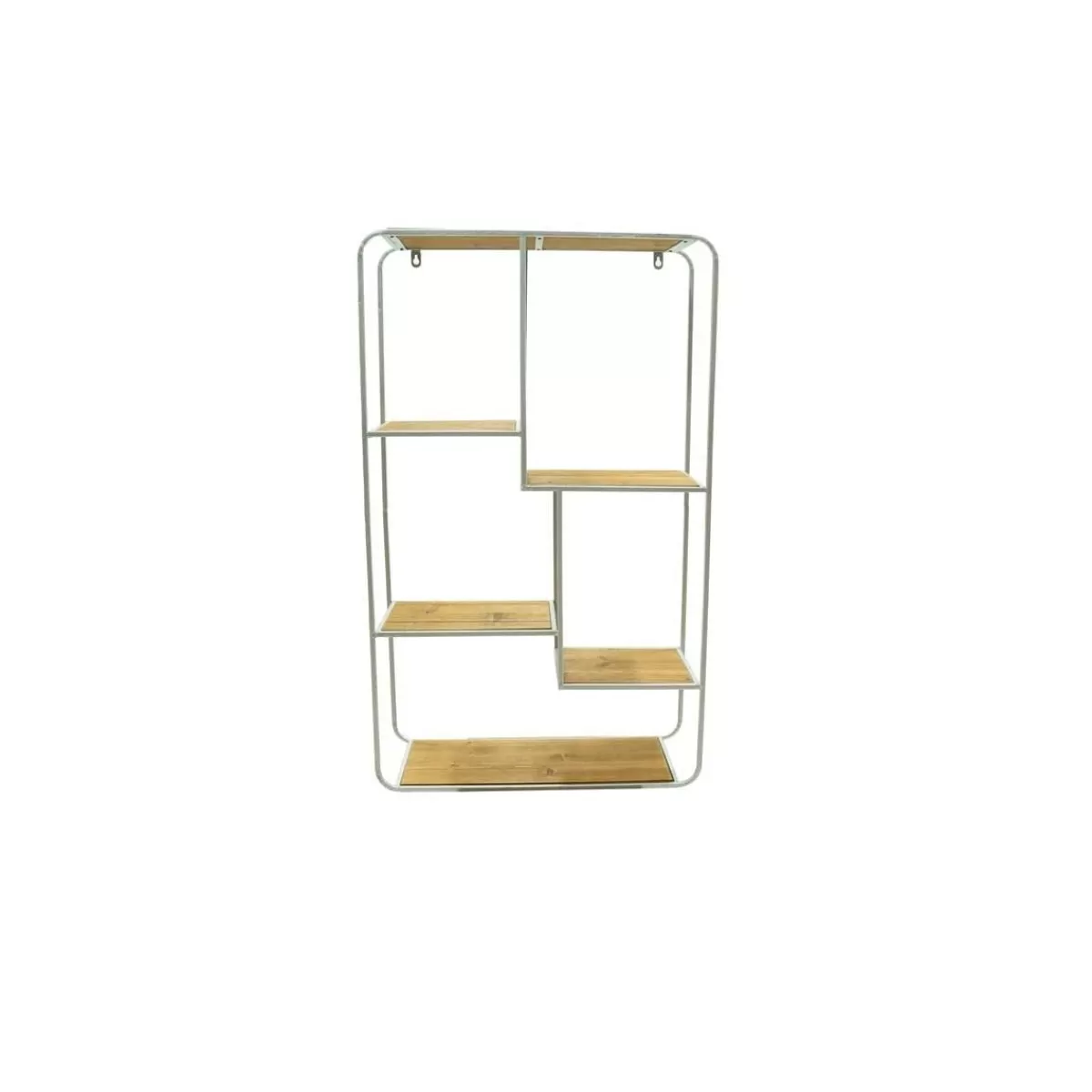 Gloria Store • Espositori e Mobiletti<Scaffale Stile Industrial In Legno E Metallo H.86 Cm