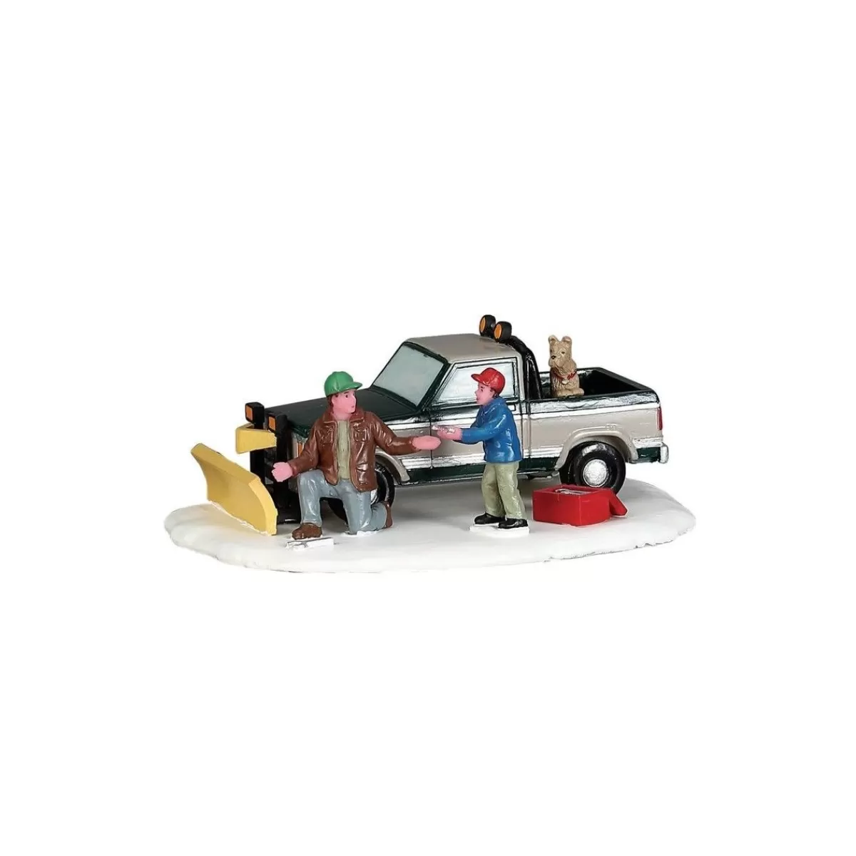 Gloria Store Personaggi<Snow Plow Set-Up - Lemax 53224