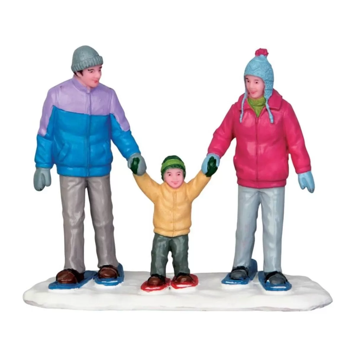 Gloria Store Personaggi<Snowshoe Family - Lemax 52336