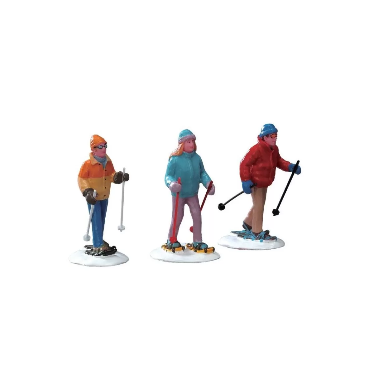 Gloria Store Personaggi<Snowshoe Walkers Set Of 3 - Lemax 22033