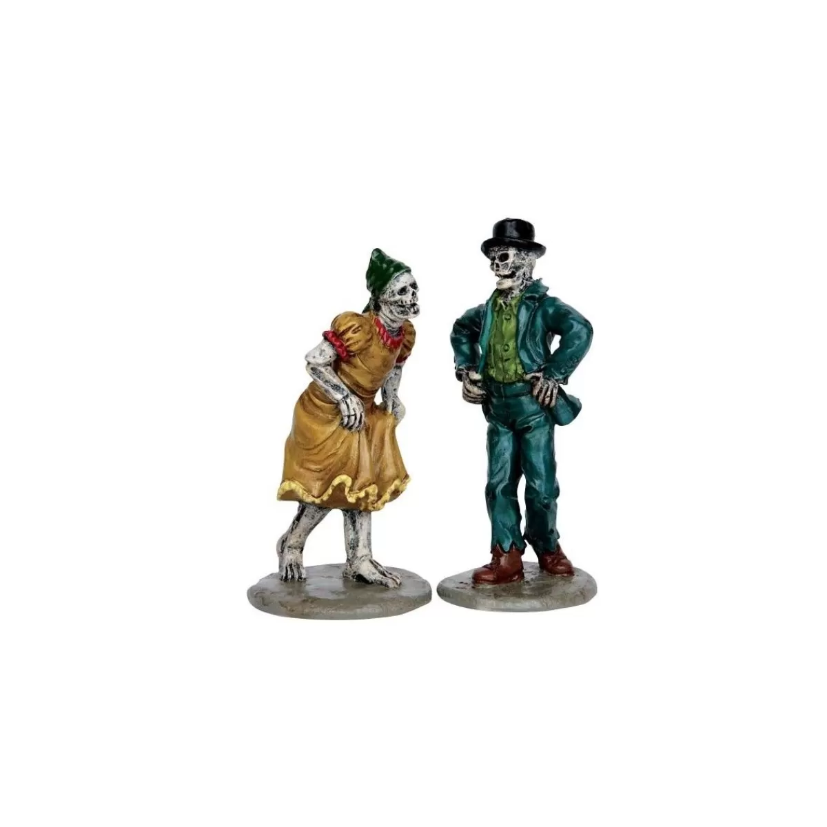 Gloria Store Personaggi<Spooky Town Skeleton Jig Set Of 2 - Lemax 62422