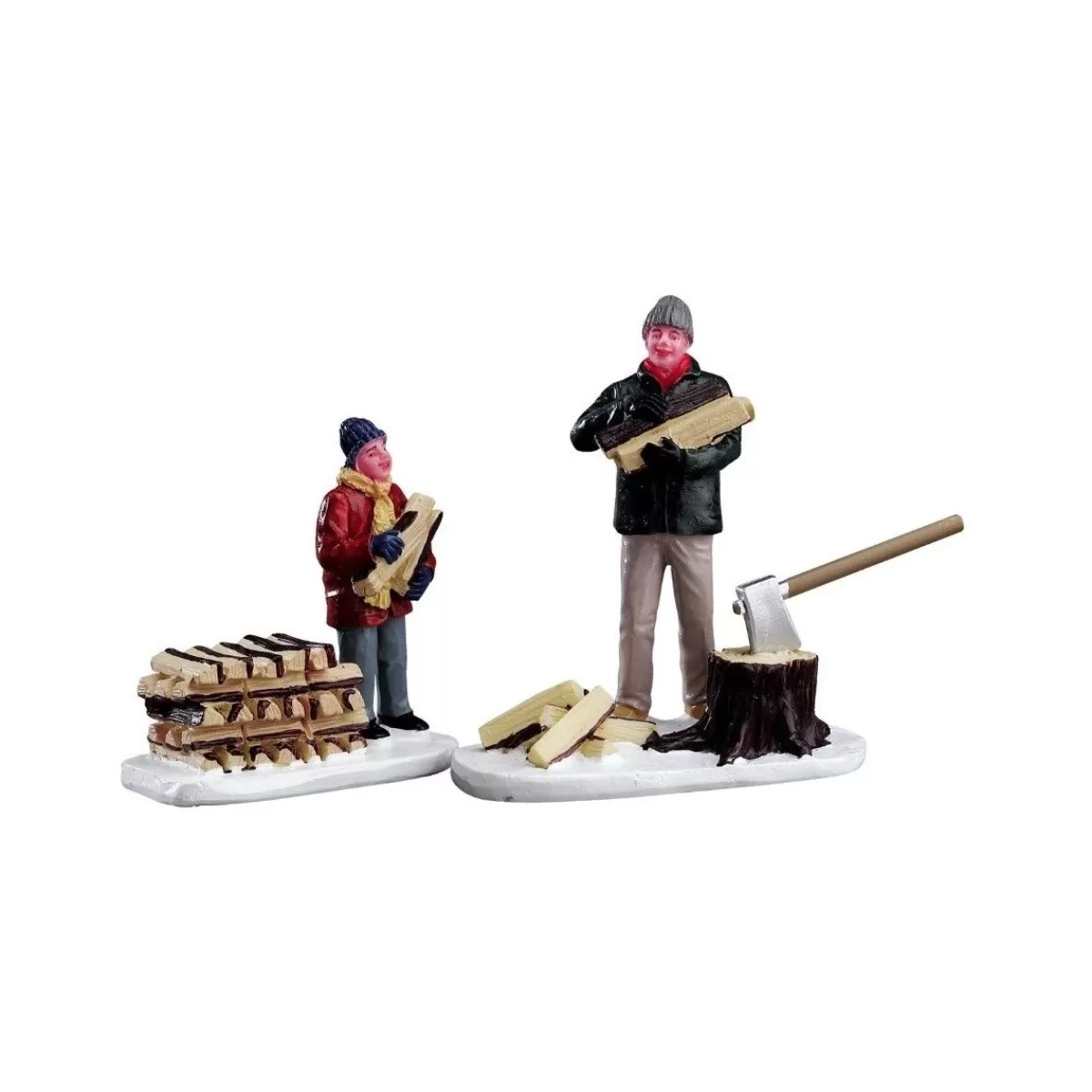 Gloria Store Personaggi<Stacking Firewood Set Of 2 - Lemax 52323