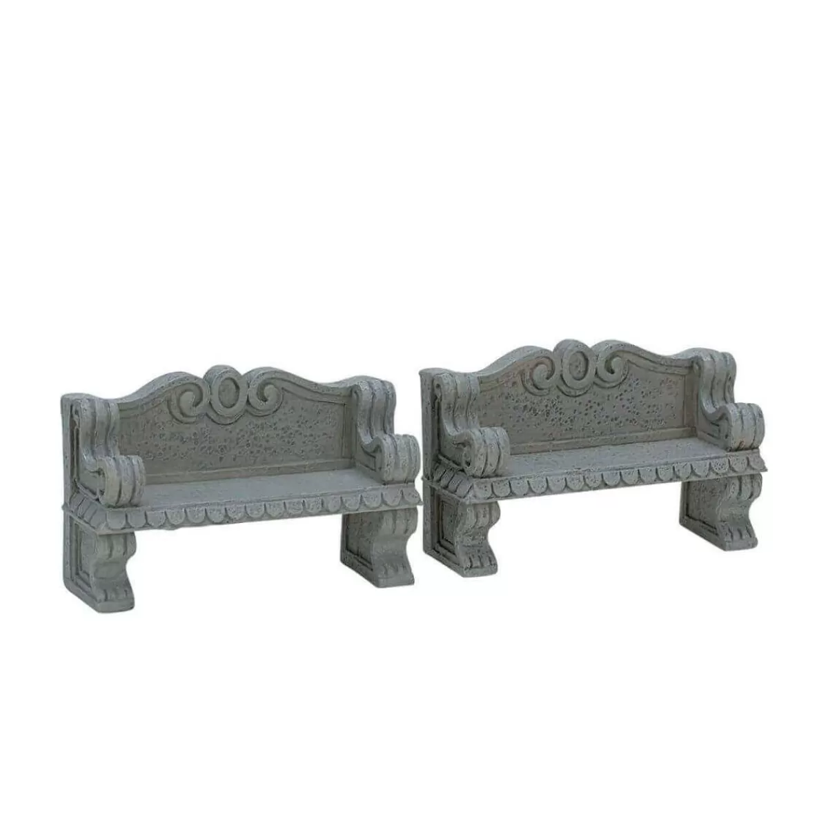 Gloria Store Allestimento villaggio<Stone Bench, Set Of 2 - Lemax 74612