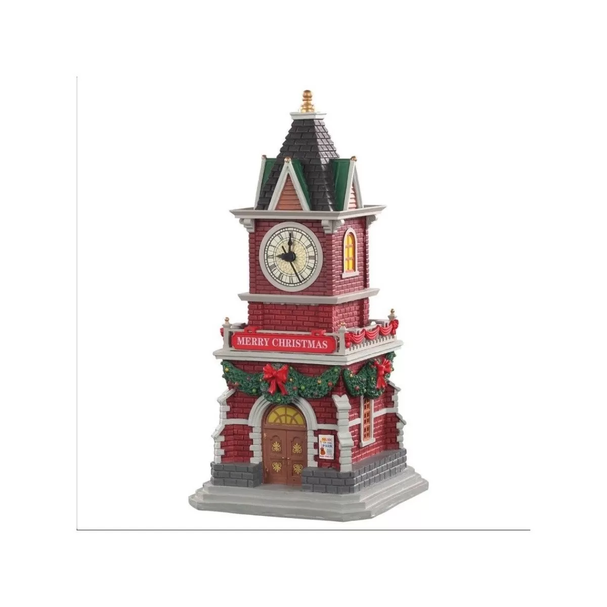 Gloria Store Edifici, Giostre e Scene<Tannenbaum Clock Tower - Lemax 05679