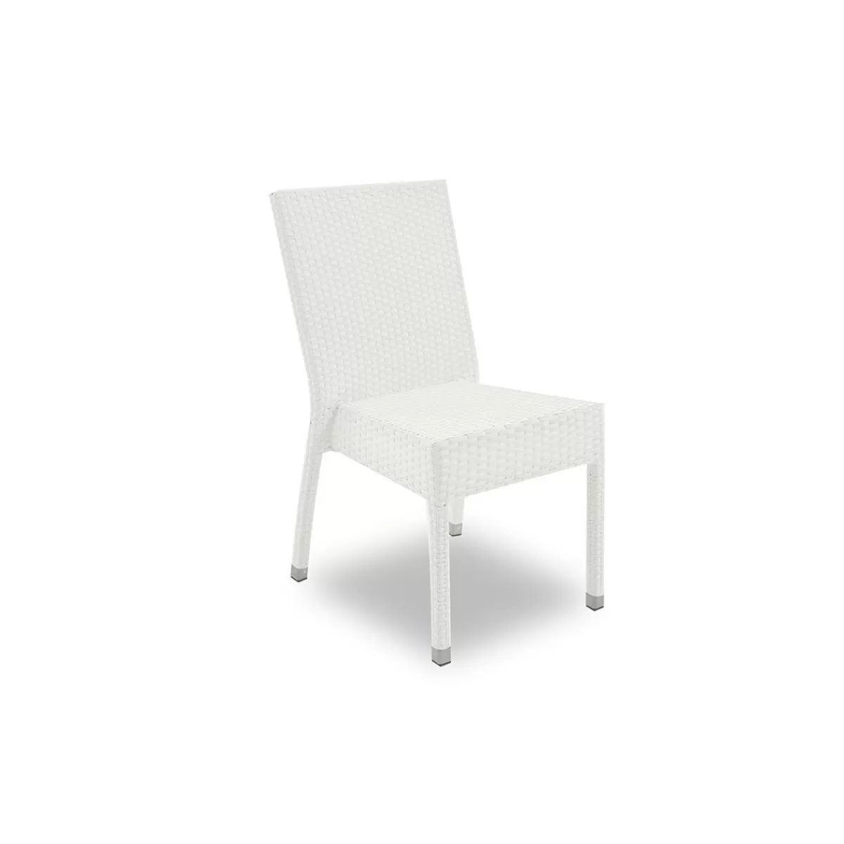 Gloria Store Set Completo<Tavolo Da Giardino In Alluminio Bianco