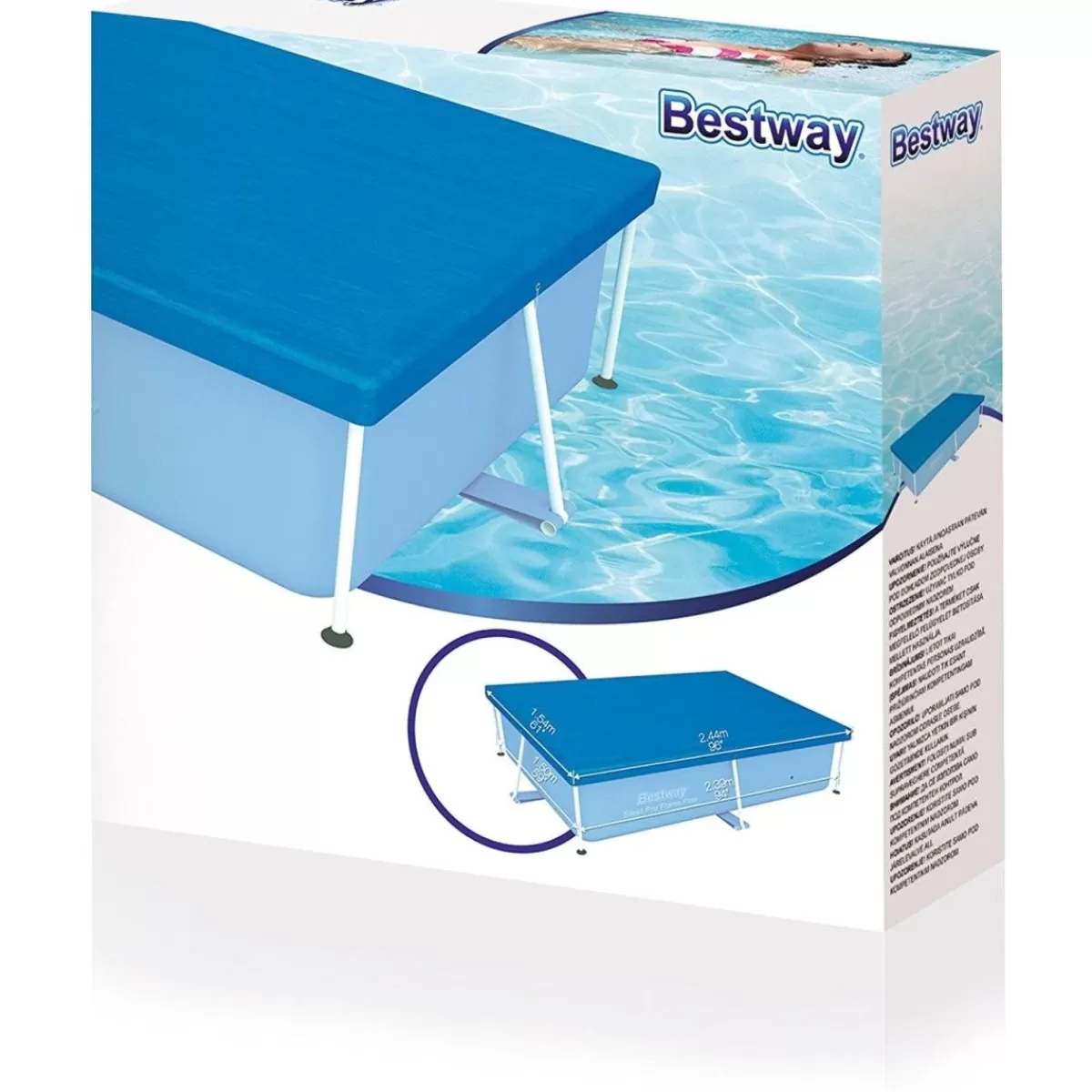 Gloria Store Accessori Bestway<Telo Di Copertura Per Piscine 239x150 Cm - Bestway 58104