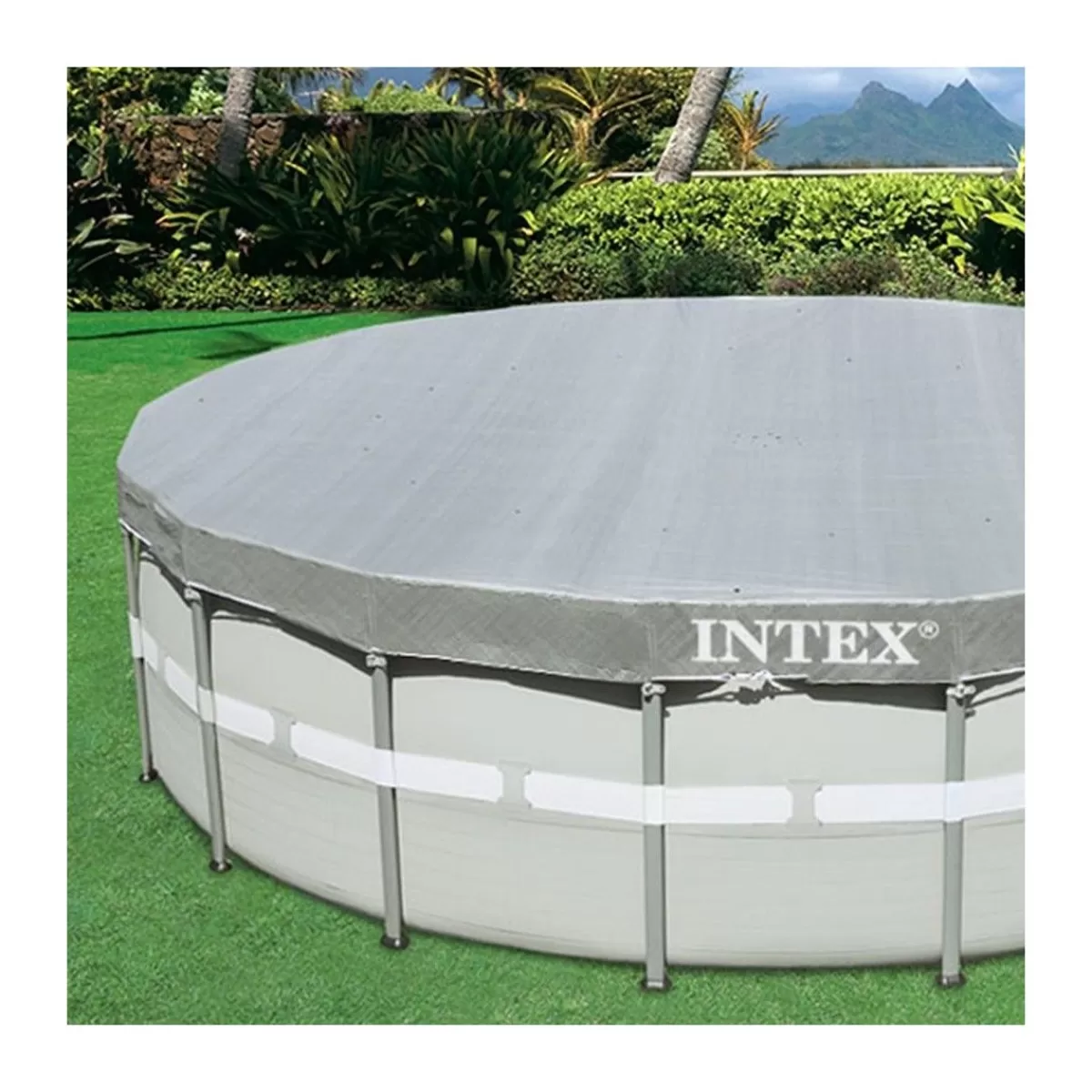 Gloria Store Accessori Intex<Telo Di Copertura Per Piscine D.488 Cm - Intex 28040