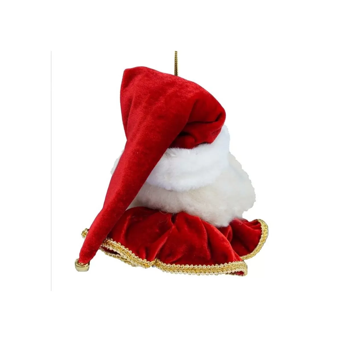 Gloria Store Babbo Natale<Testa Di Babbo Natale Da Appendere H.13 Cm