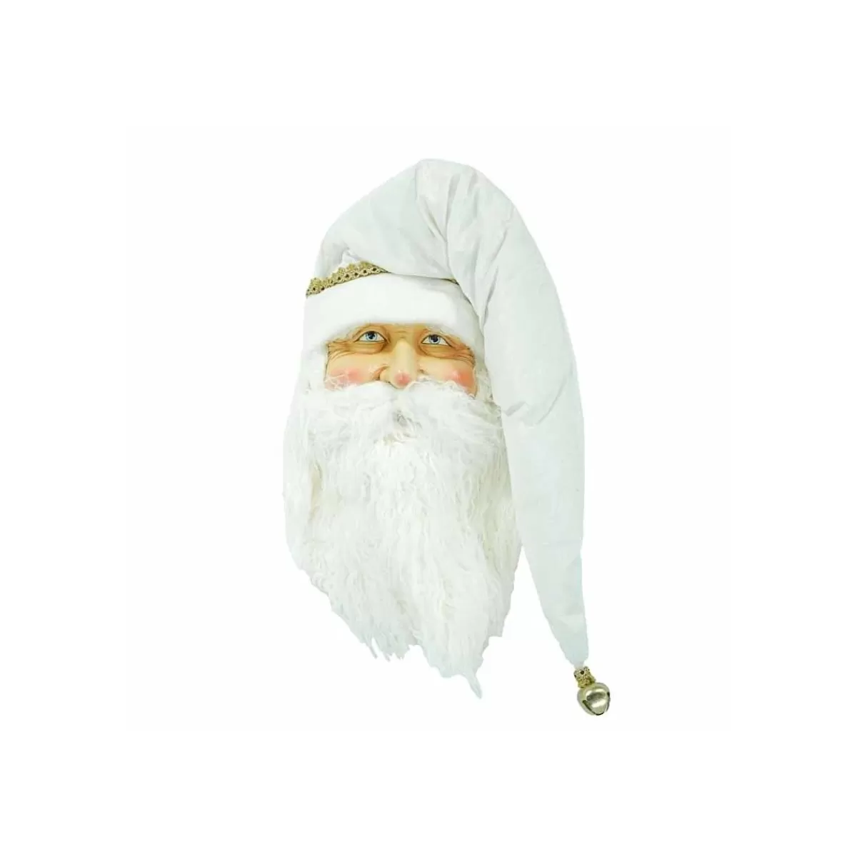 Gloria Store Babbo Natale<Testa Di Babbo Natale Da Appendere H.74 Cm