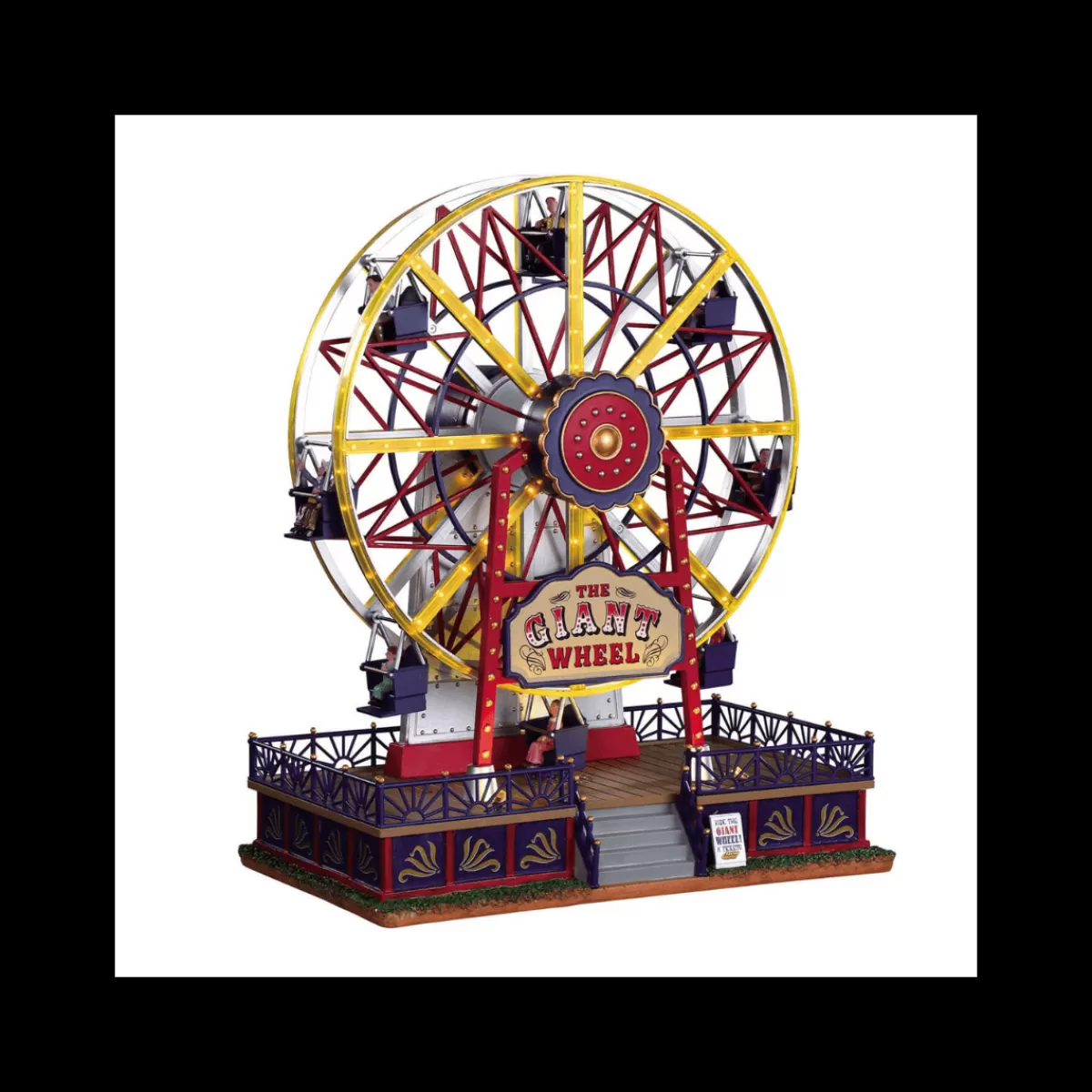 Gloria Store Edifici, Giostre e Scene<The Giant Wheel Con Alimentatore 4.5V - Lemax 94482