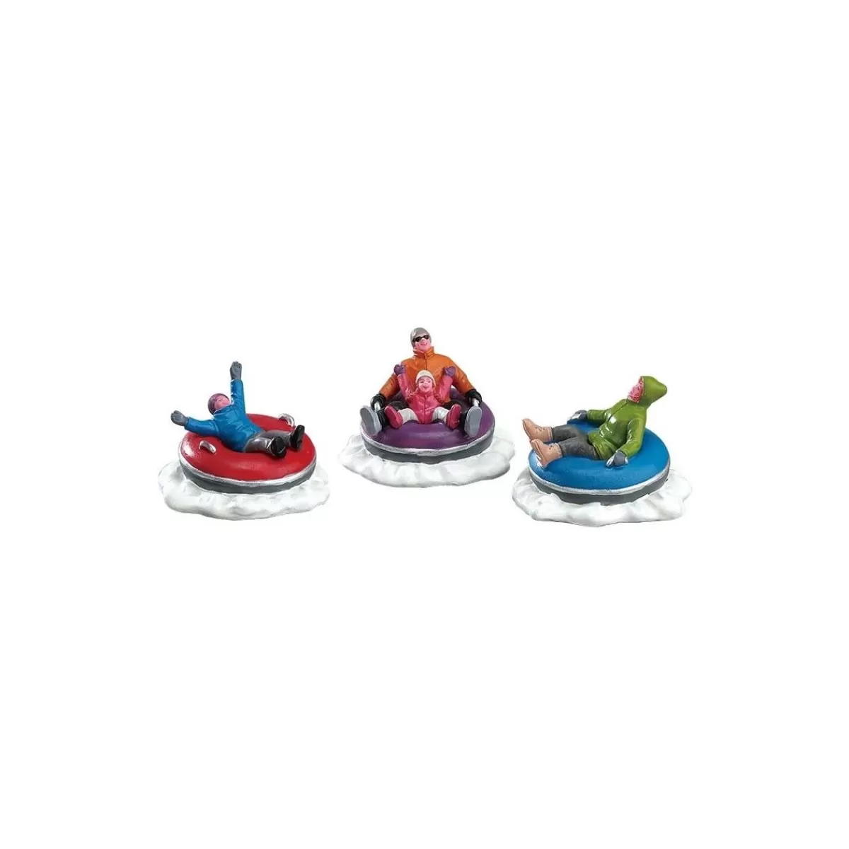 Gloria Store Edifici, Giostre e Scene<Tubing Family Set Of 3 - Lemax 73305