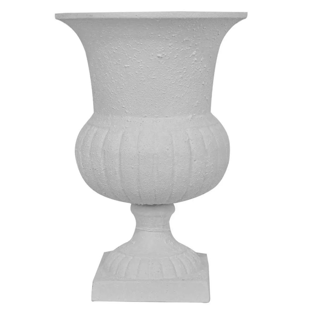 Gloria Store • Vasi<Vaso Coppa In Alluminio Bianco 2 Misure