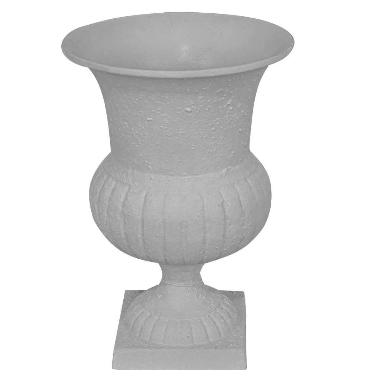 Gloria Store • Vasi<Vaso Coppa In Alluminio Bianco 2 Misure