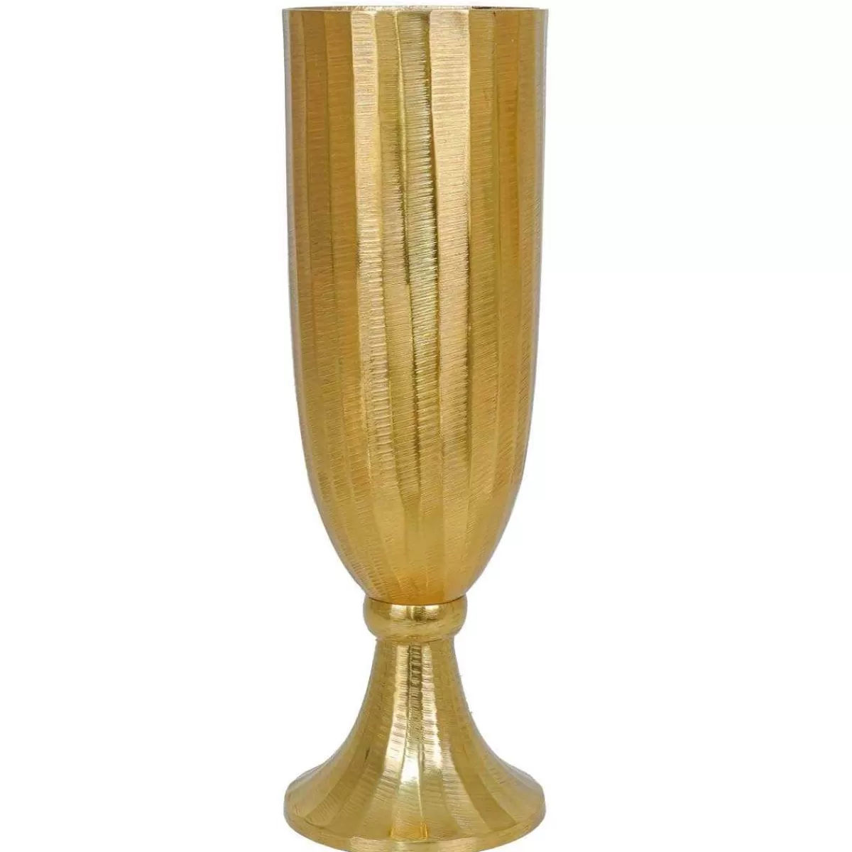 Gloria Store • Vasi<Vaso In Alluminio Oro 2 Misure