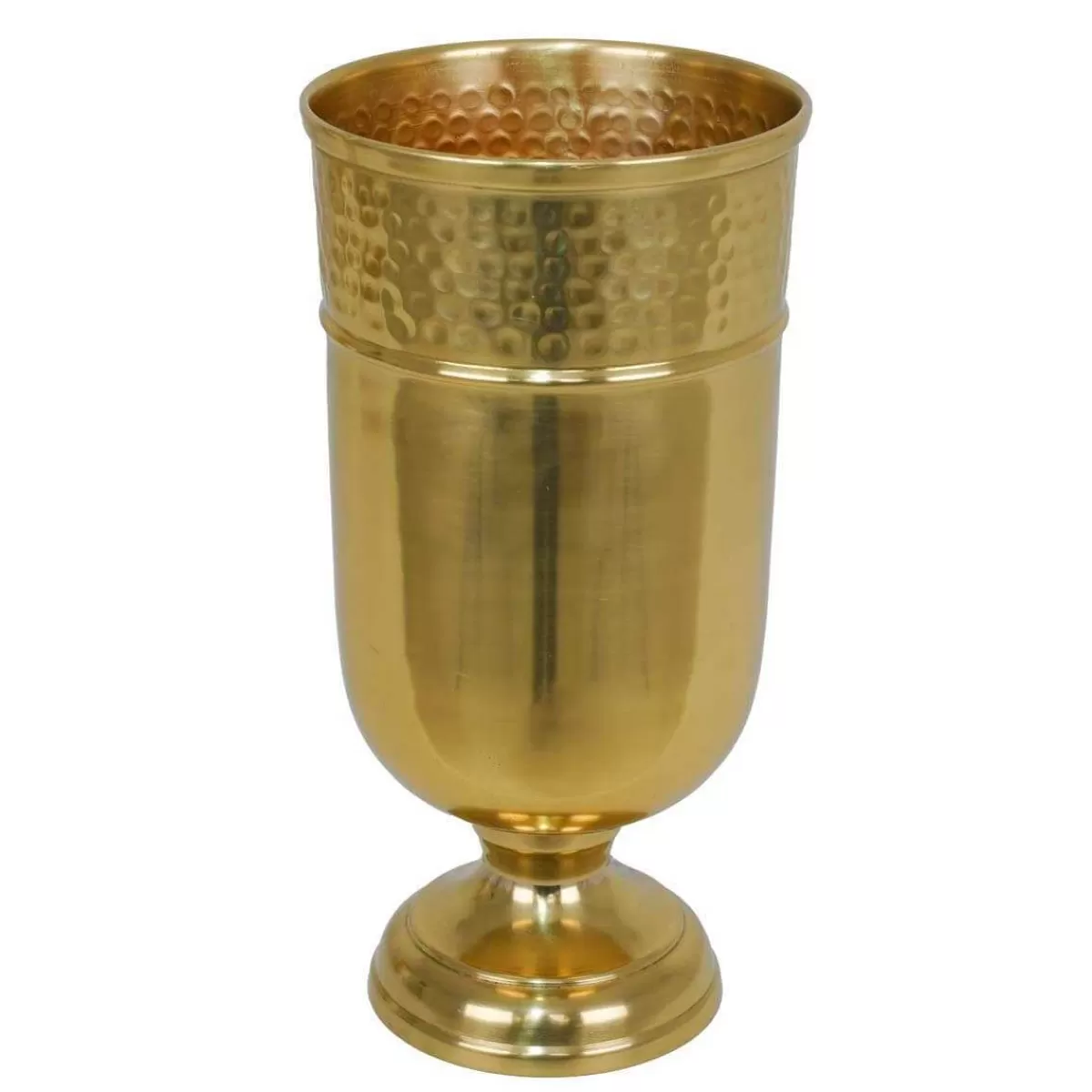 Gloria Store • Vasi<Vaso In Alluminio Oro 2 Misure