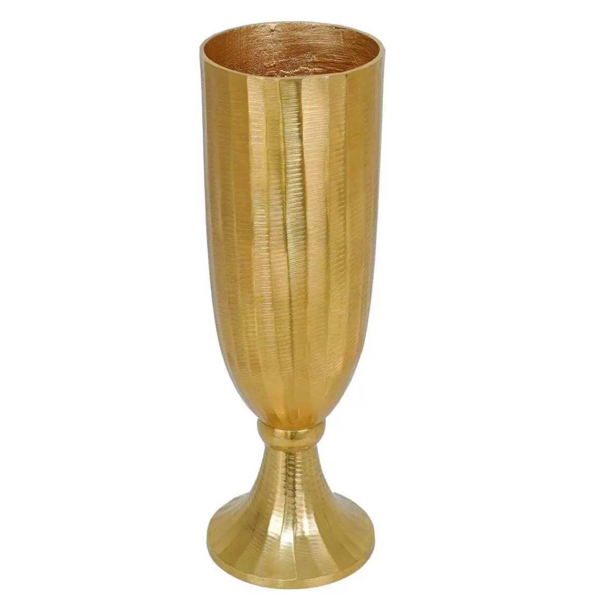 Gloria Store • Vasi<Vaso In Alluminio Oro 2 Misure