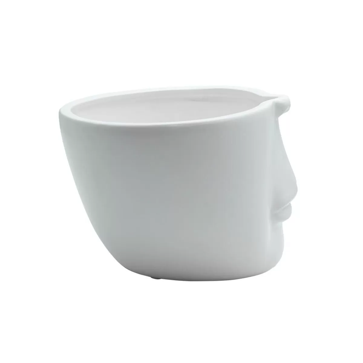 Gloria Store • Vasi | • Espositori e Mobiletti<Vaso In Ceramica Bianco H.17 Cm