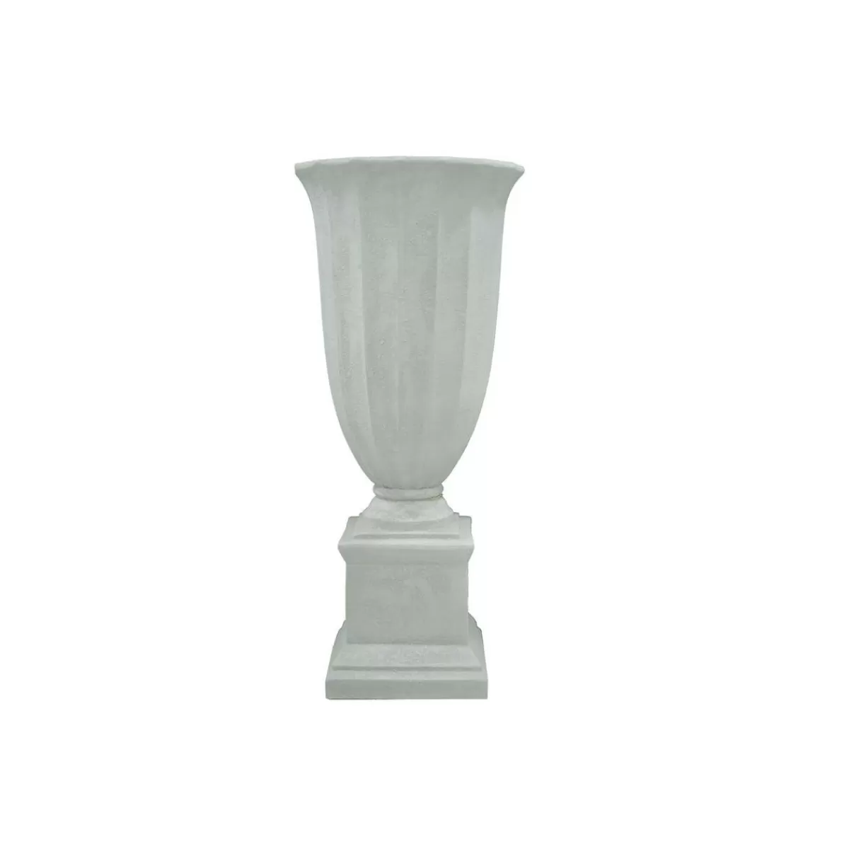 Gloria Store • Vasi<Vaso In Vetroresina Effetto Pietra H.91 Cm