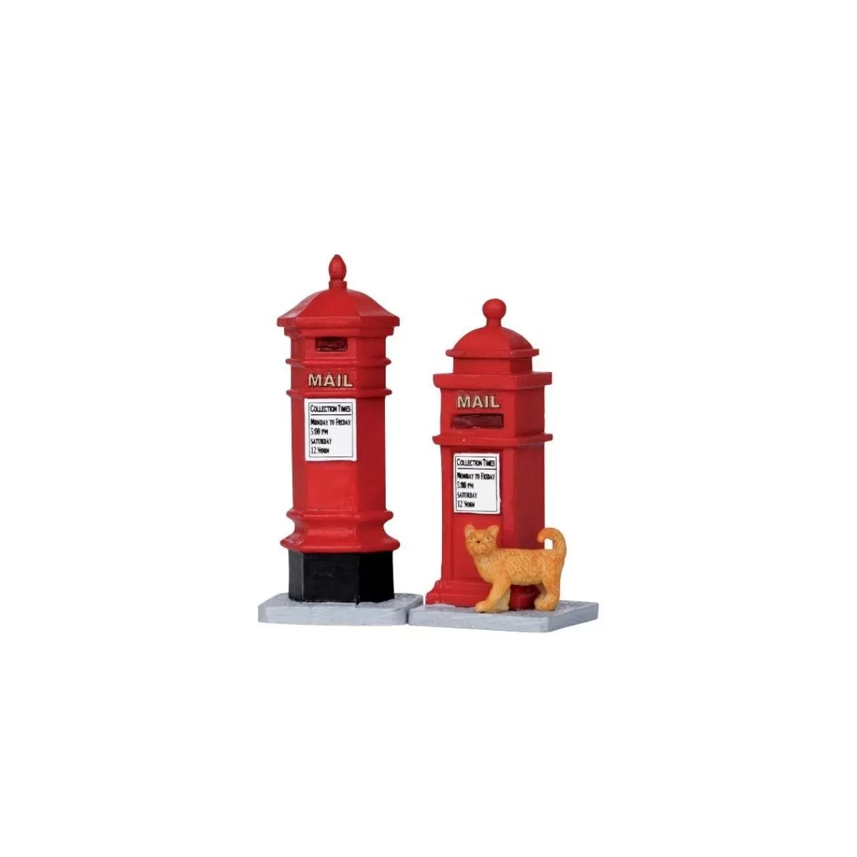 Gloria Store Allestimento villaggio | Accessori<Victorian Mailboxes Set Of 2 - Lemax 14362