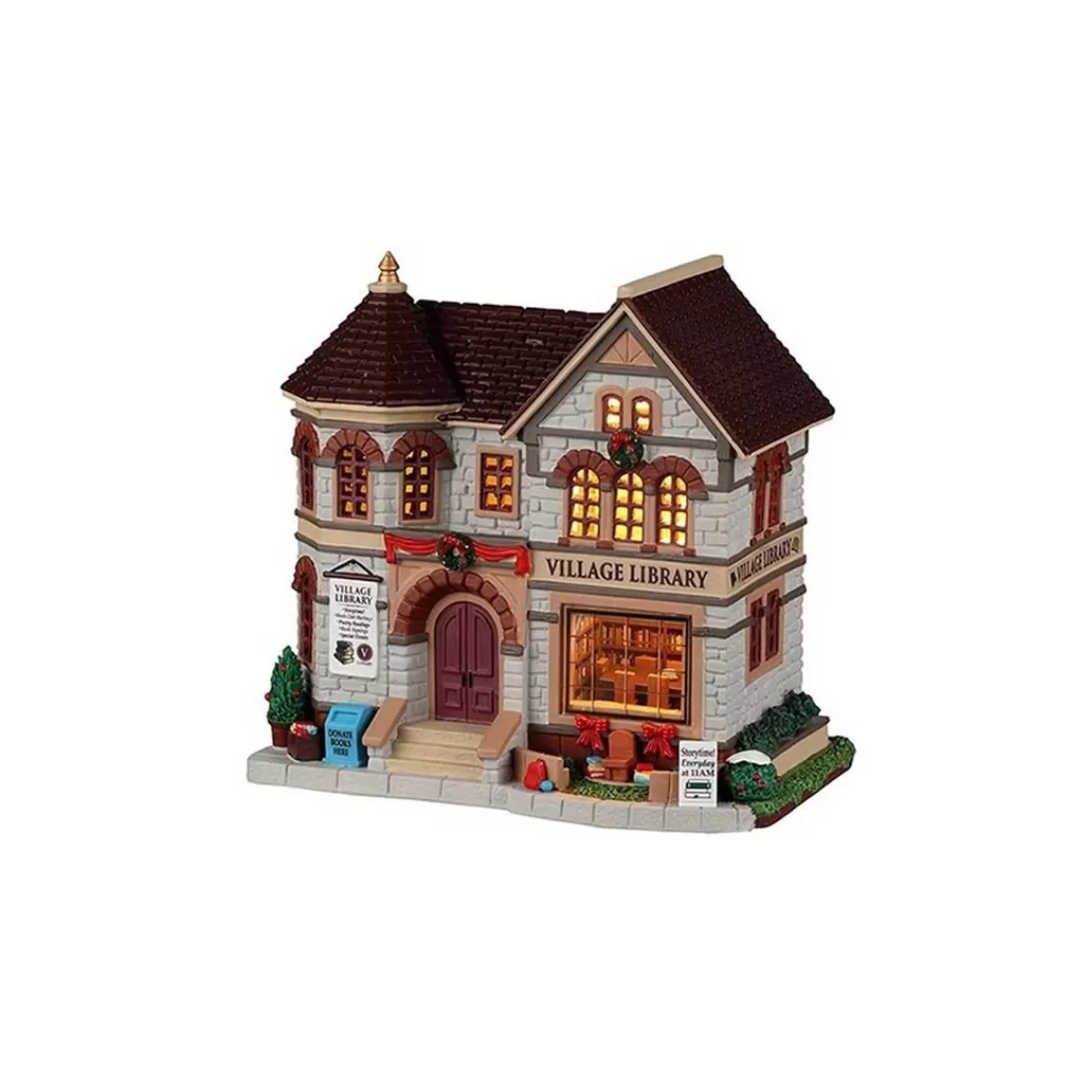 Gloria Store Edifici, Giostre e Scene<Village Library - Lemax 25889