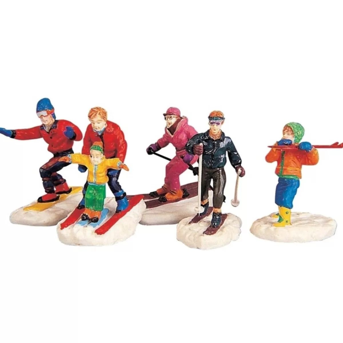 Gloria Store Personaggi<Winter Fun Figurines Set Of 5 - Lemax 92357