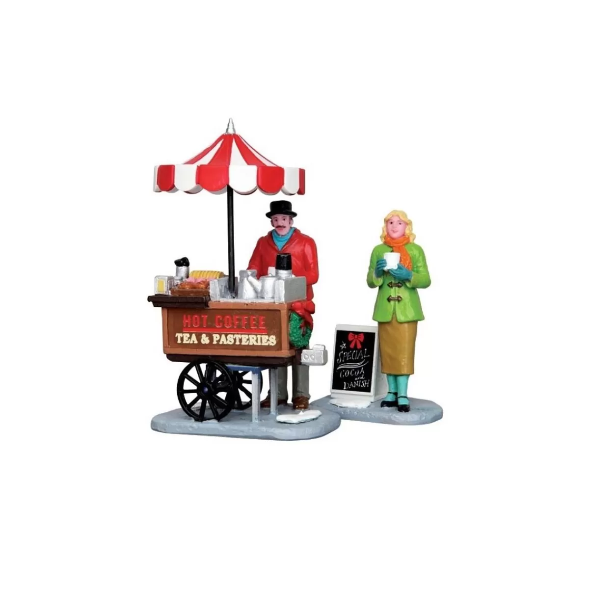 Gloria Store Personaggi<Winter Refreshments Set Of 2 - Lemax 42263